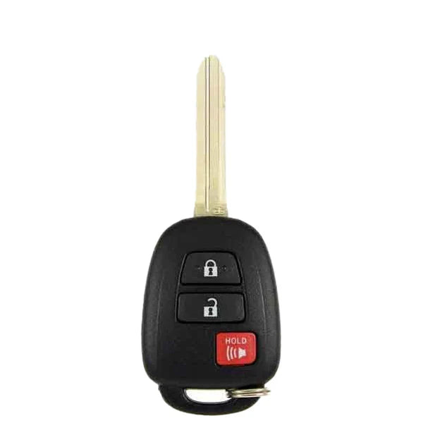 2013-2021 Toyota Highlander / RAV4 / 3-Button Remote Head Key / PN: 89070-0C050 / GQ4-52T / H Chip / AFTERMARKET 2013-2021 Toyota Highlander / RAV4 / 3-Button Remote Head Key / PN: 89070-0C050 / GQ4-52T / H Chip / AFTERMARKET